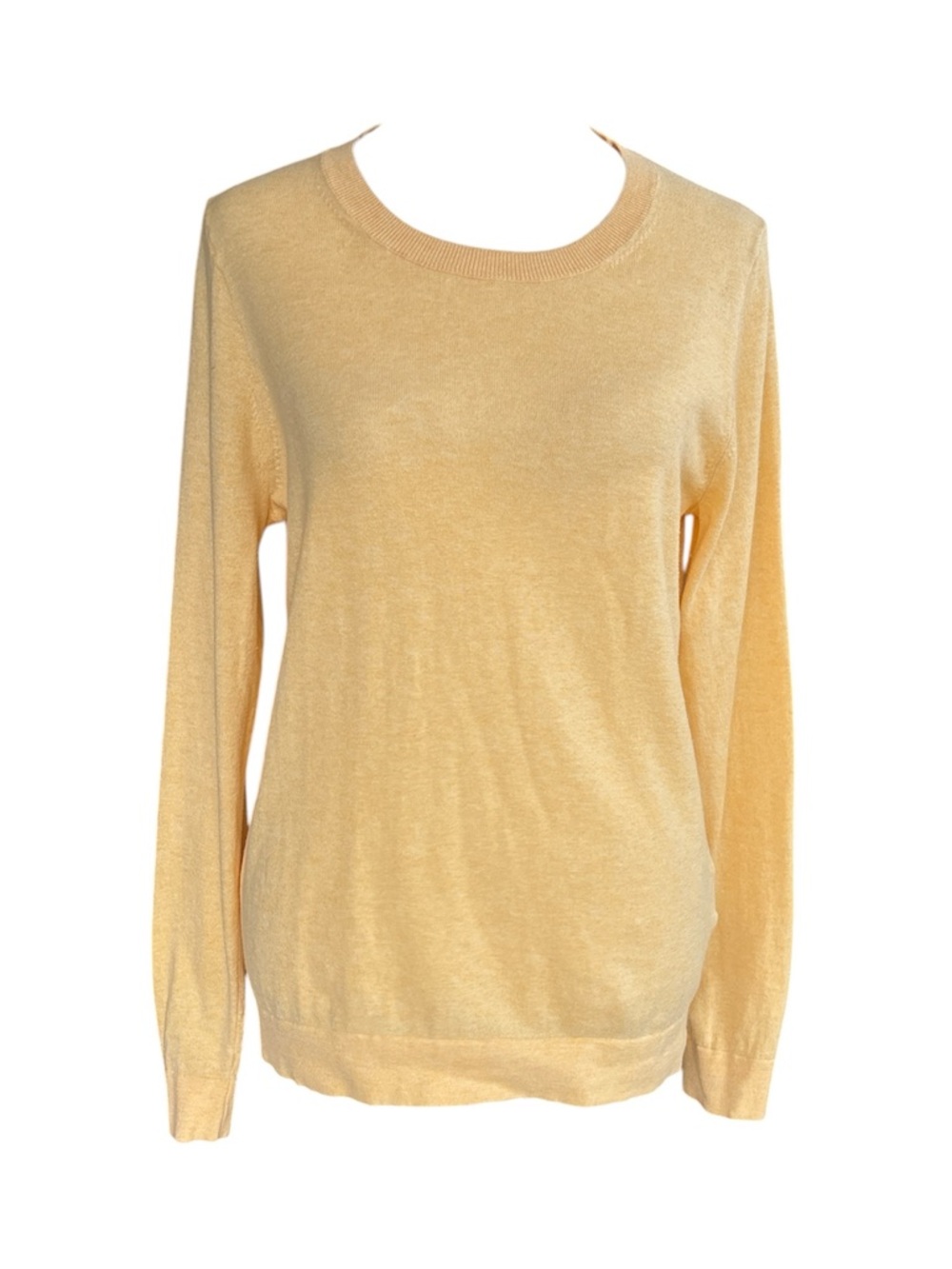 J. Crew Teddie Sweater Sunshine Yellow M